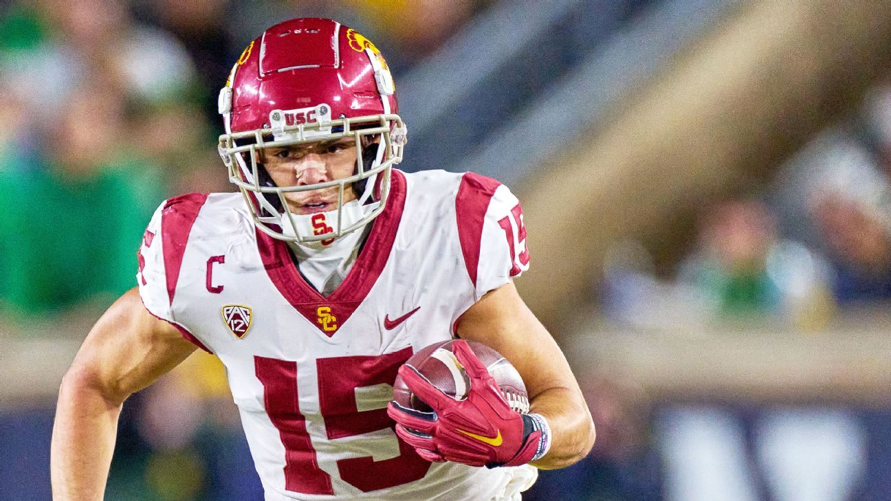 USC Trojans - ESPN's Todd McShay ranks Drake London as the No. 1 wide  receiver in the NFL Draft.