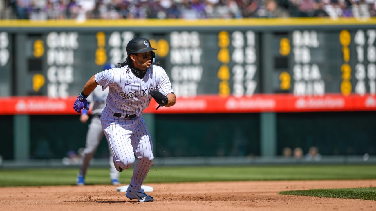 Pirates acquire OF Joe from Rockies for prospect Garcia - NBC Sports