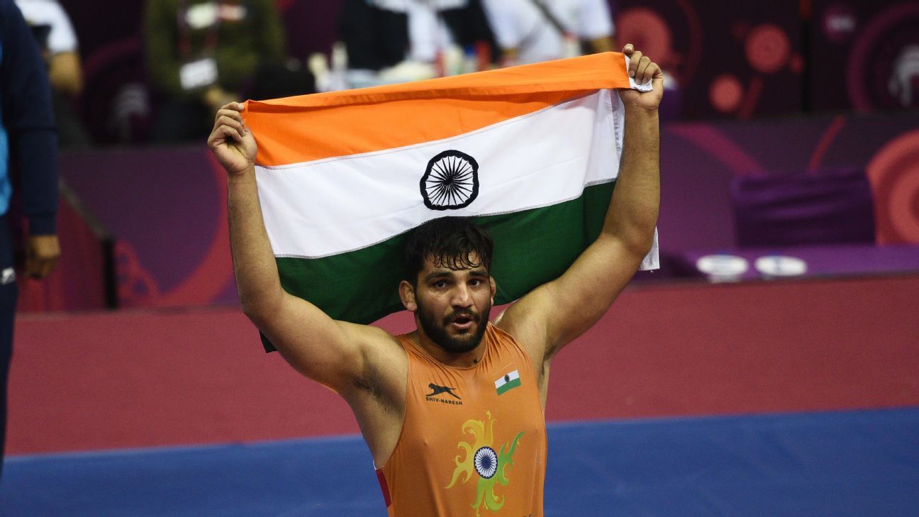 Asian Wrestling Championships: Sunil Kumar, Arjun Halakurki, Neeraj win bronze - ESPN