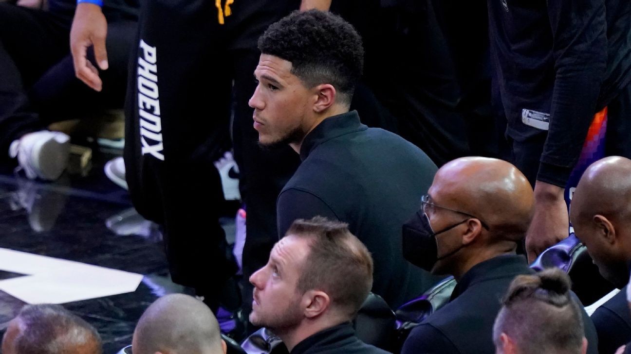 Phoenix Suns' Devin Booker likely to miss Games 3 and 4 vs. New Orleans Pelicans..