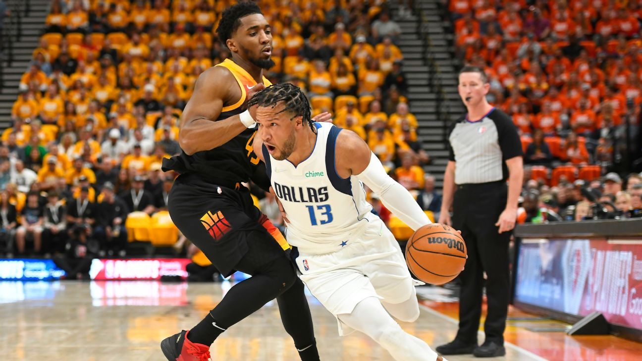 Dallas Mavericks' Jalen Brunson stays hot, scores 31 in Game 3 win over Utah Jaz..