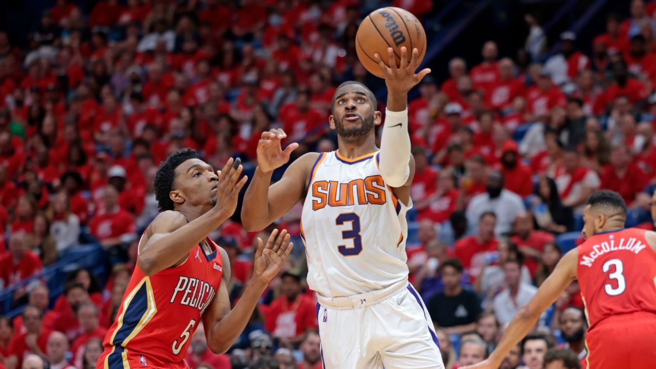 Phoenix Suns' Chris Paul dominates 4th again in Game 3 victory over New Orleans ..