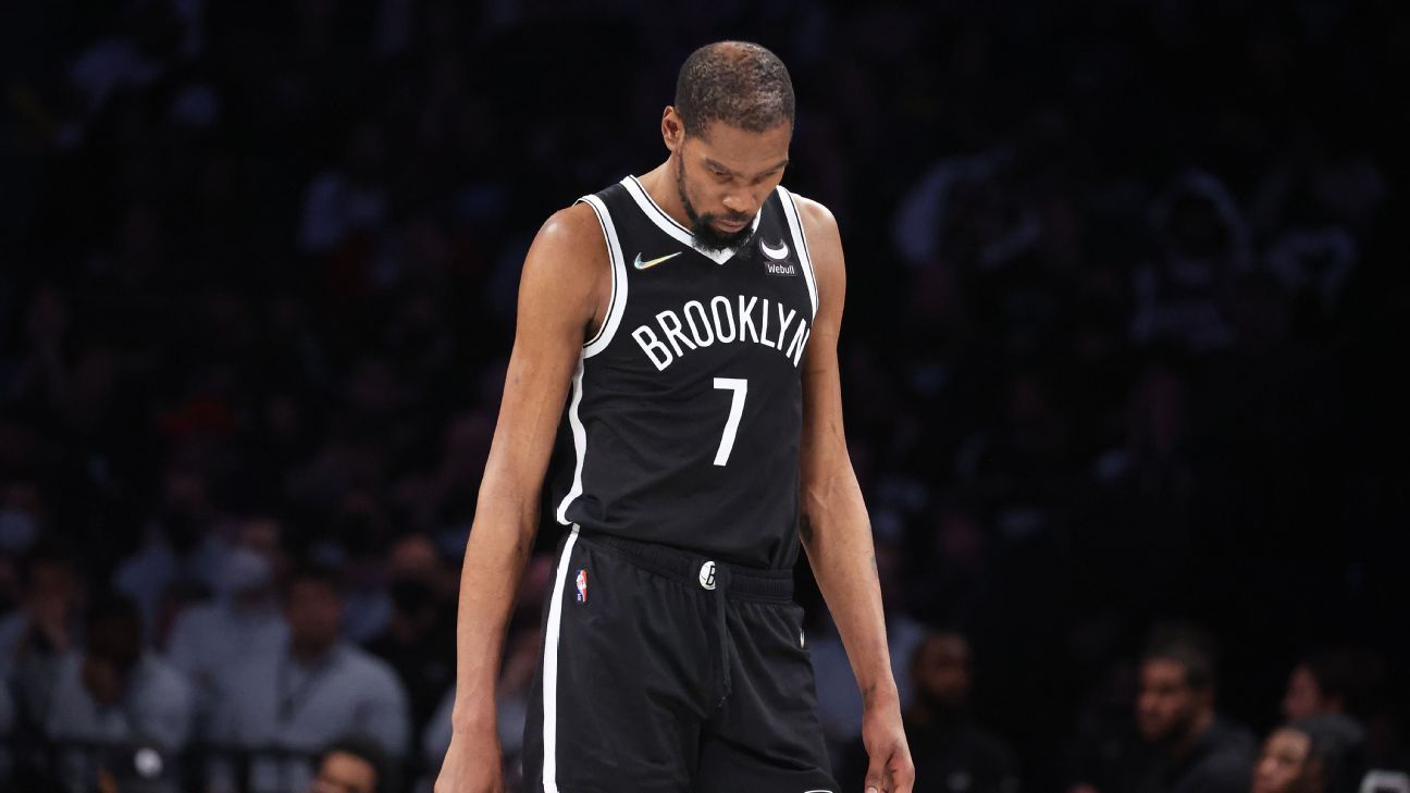 Kevin Durant struggles again as Brooklyn Nets fall into 0-3 series hole against ..