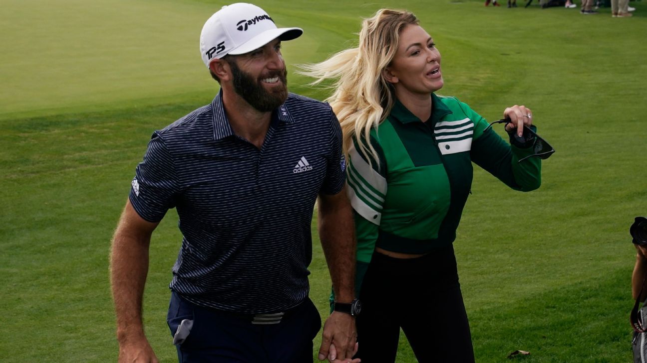 Who is LIV Golf star Dustin Johnson's wife Paulina Gretzky and do