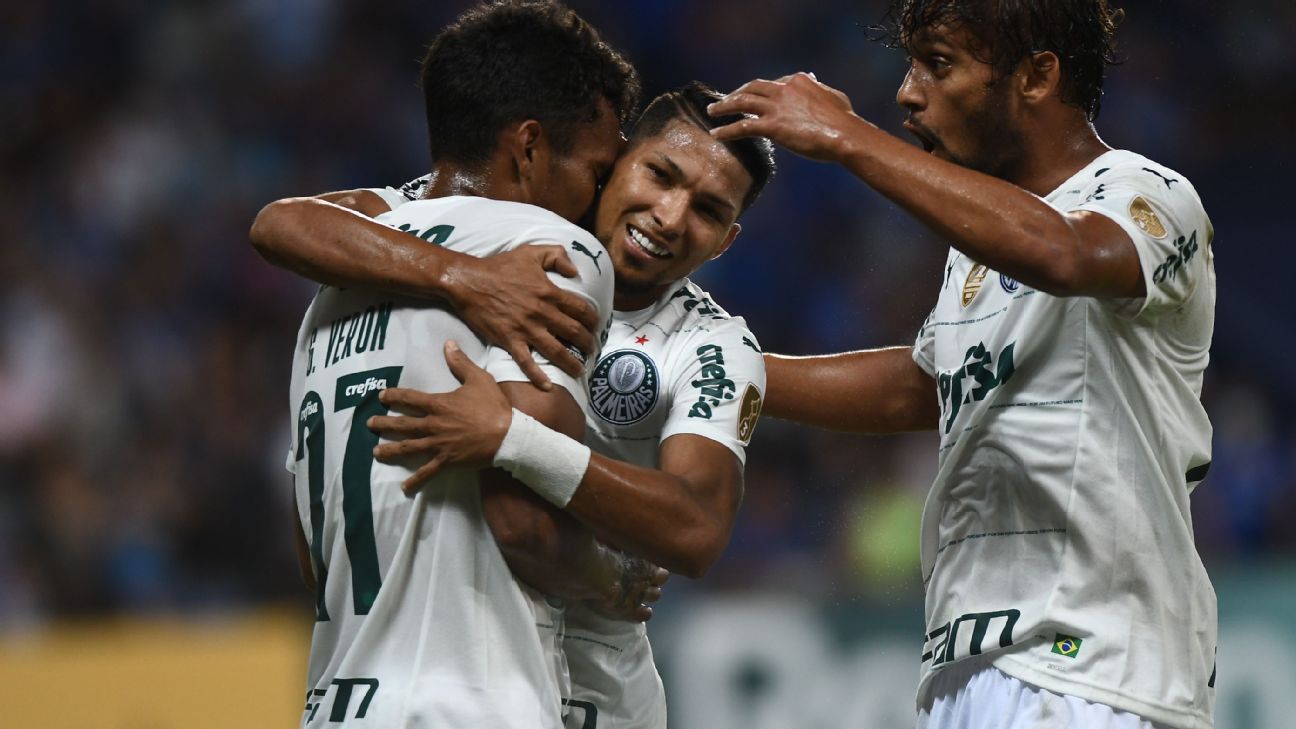 Rony faz hist&Atilde;&sup3;ria, Breno Lopes consegue gol 'esp&Atilde;&shy;rita', Palmeiras vence  Emelec fora de casa e segue 100% na Libertadores