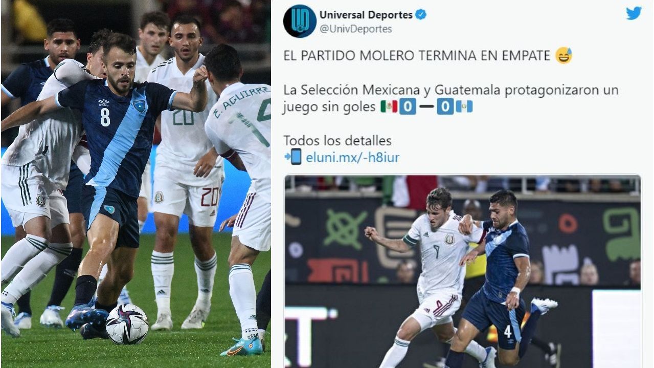 No están contentos! La reacción de la prensa mexicana por el empate ante  Guatemala