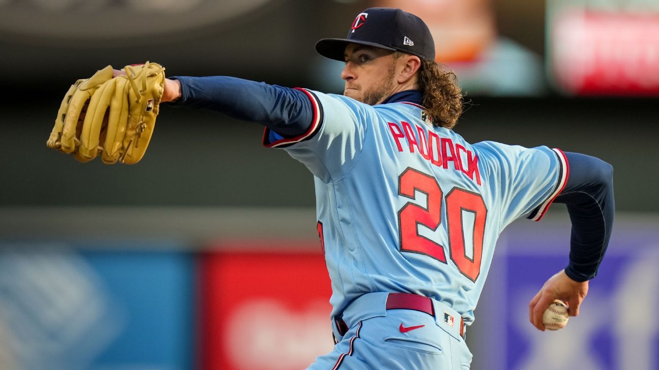 Chris Paddack Minnesota Twins Home White Baseball Player Jersey — Ecustomily