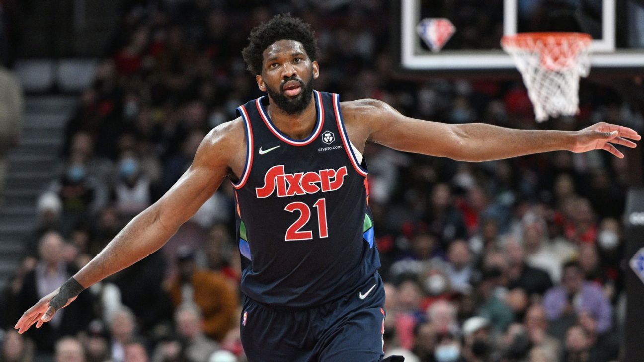 Philadelphia 76ers' Joel Embiid named MVP a.k.a 'Most Valuable Philadelphian'