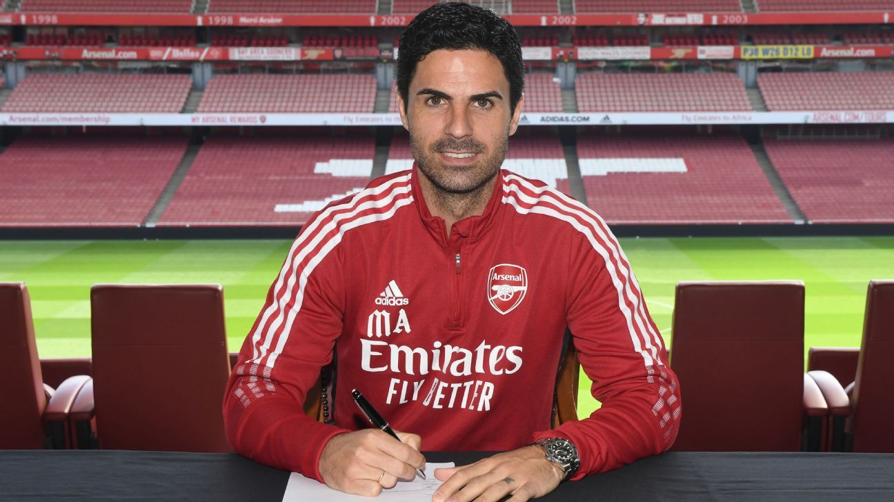 Mikel Arteta renueva con el Arsenal hasta 2025 ESPN