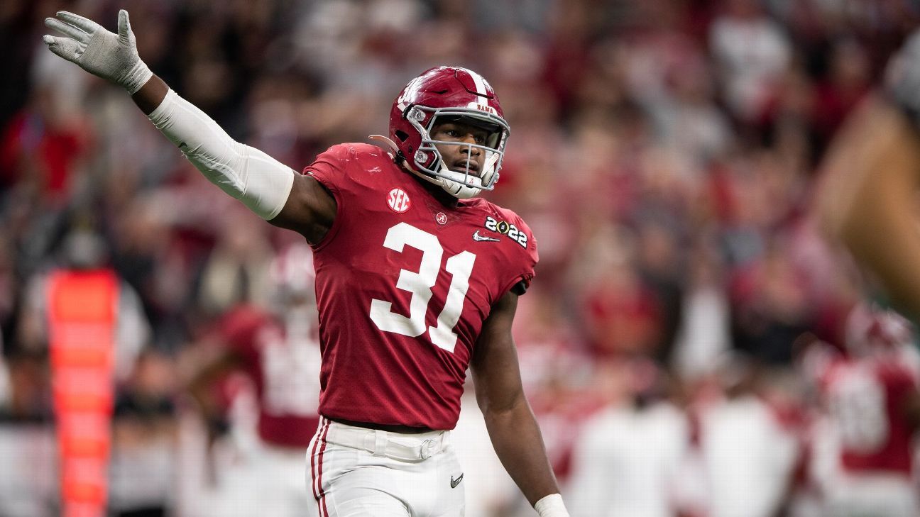 Alabama Crimson Tide linemen Evan Neal, Phidarian Mathis enter NFL draft -  ESPN