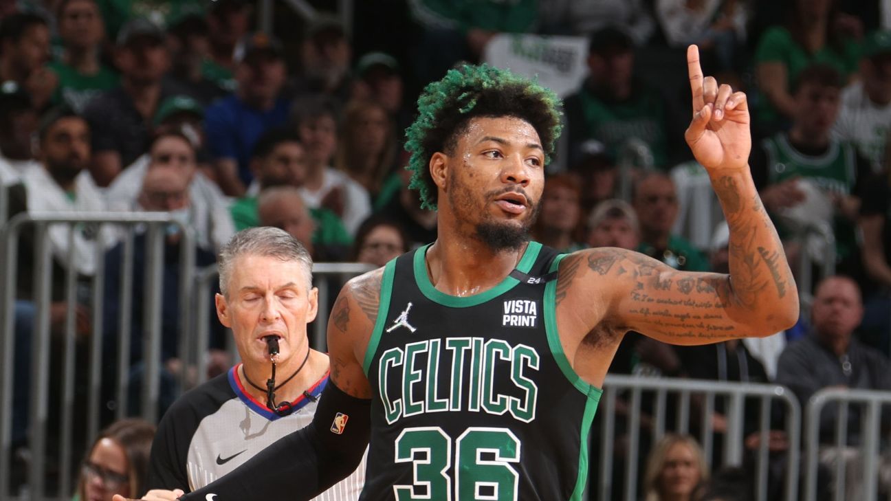 Boston Celtics guard Marcus Smart back for Game 3 after sitting