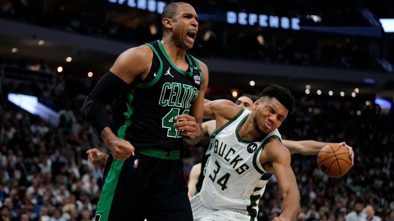 Triggered by Giannis Antetokounmpo, Al Horford scores playoff career-high 30 poi..