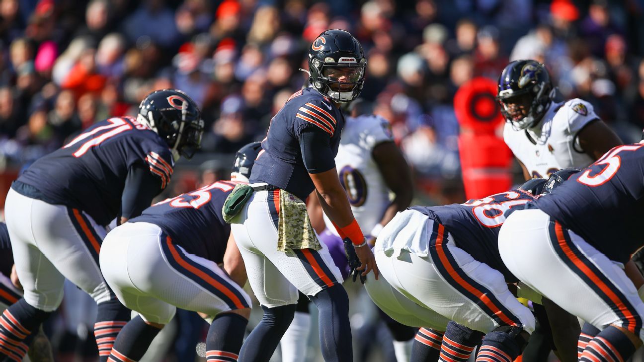 NFL Week 6 Odds: Bears open as a 1-point home underdog against