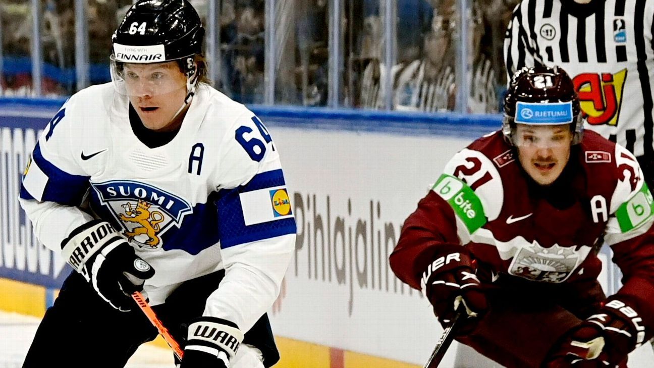 Útočník Nashvillu Predators Michael Granland skóroval neskoro a pomohol Fínsku vyhrať druhý zápas na majstrovstvách sveta v ľadovom hokeji