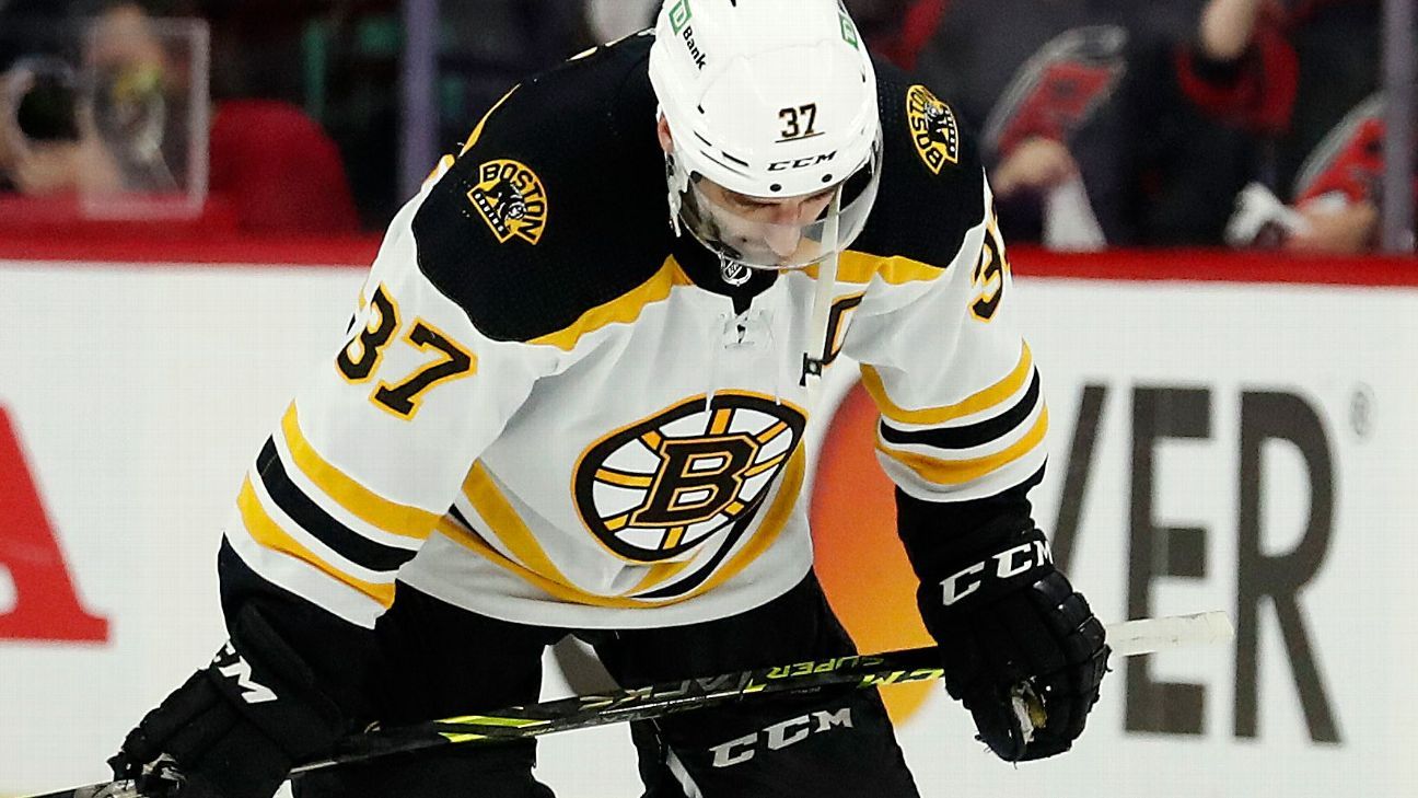 ‘Too early’ for Bruins C Bergeron to decide future