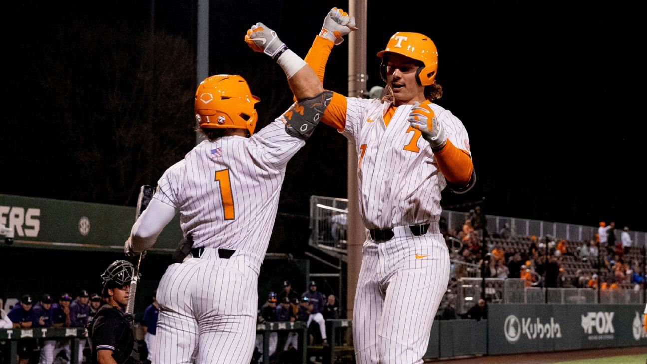 Tennessee Volunteers are bold, brash and on top of the college baseball  world - ESPN