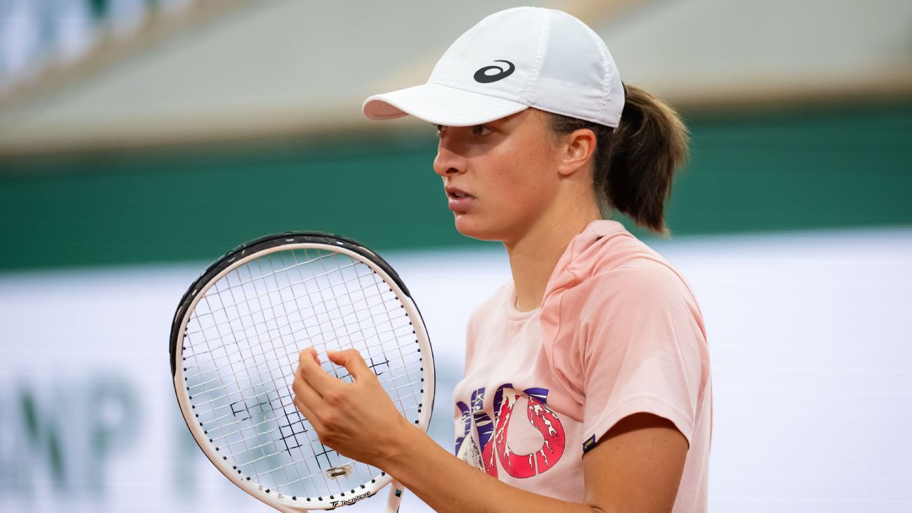 Iga Swiatek tops Italian Open draw, while Emma Raducanu takes on
