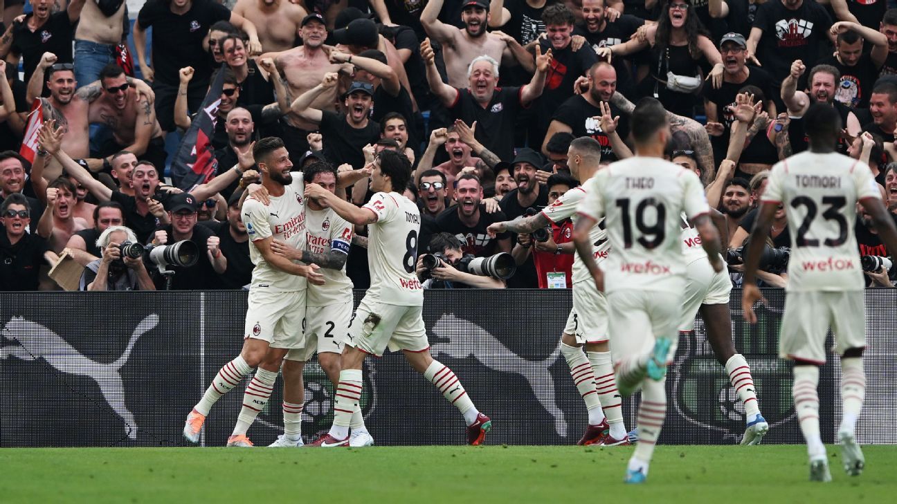 Sports Talent Hub AC Milan are the 2021/22 Serie A champions after 11  years after final-day win at Sassuolo