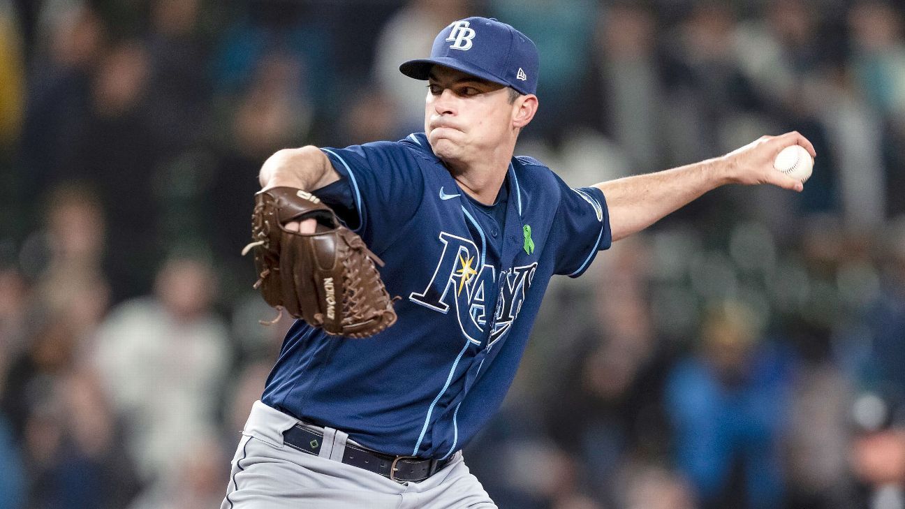 Tampa Bay Rays pitcher Brooks Raley's thoughts are with hometown of Uvalde after..