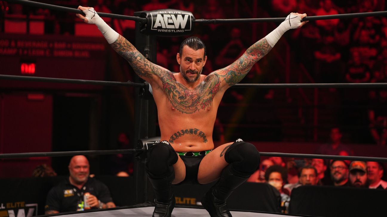 All Elite Wrestling memecat superstar CM Punk karena suatu alasan