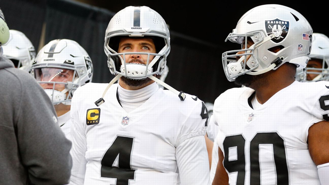 Derek Carr knows Las Vegas Raiders are his team