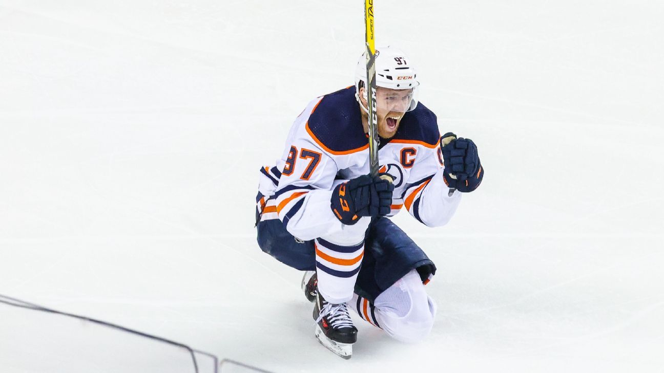 Edmonton Oilers eliminate Calgary Flames in 5 games to advance to Western Confer..