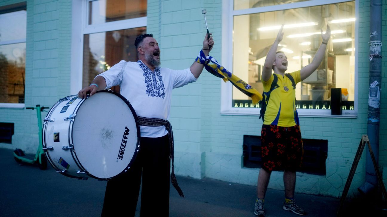 Inside Kyiv on the night of Ukraine's improbable World Cup qualifier win