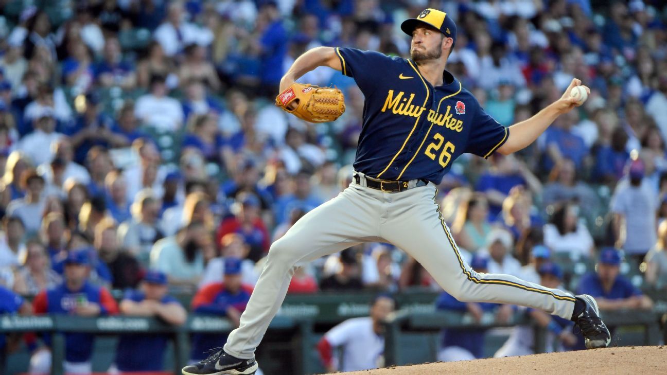 Milwaukee Brewers agree to five-year deal with left-hander Aaron