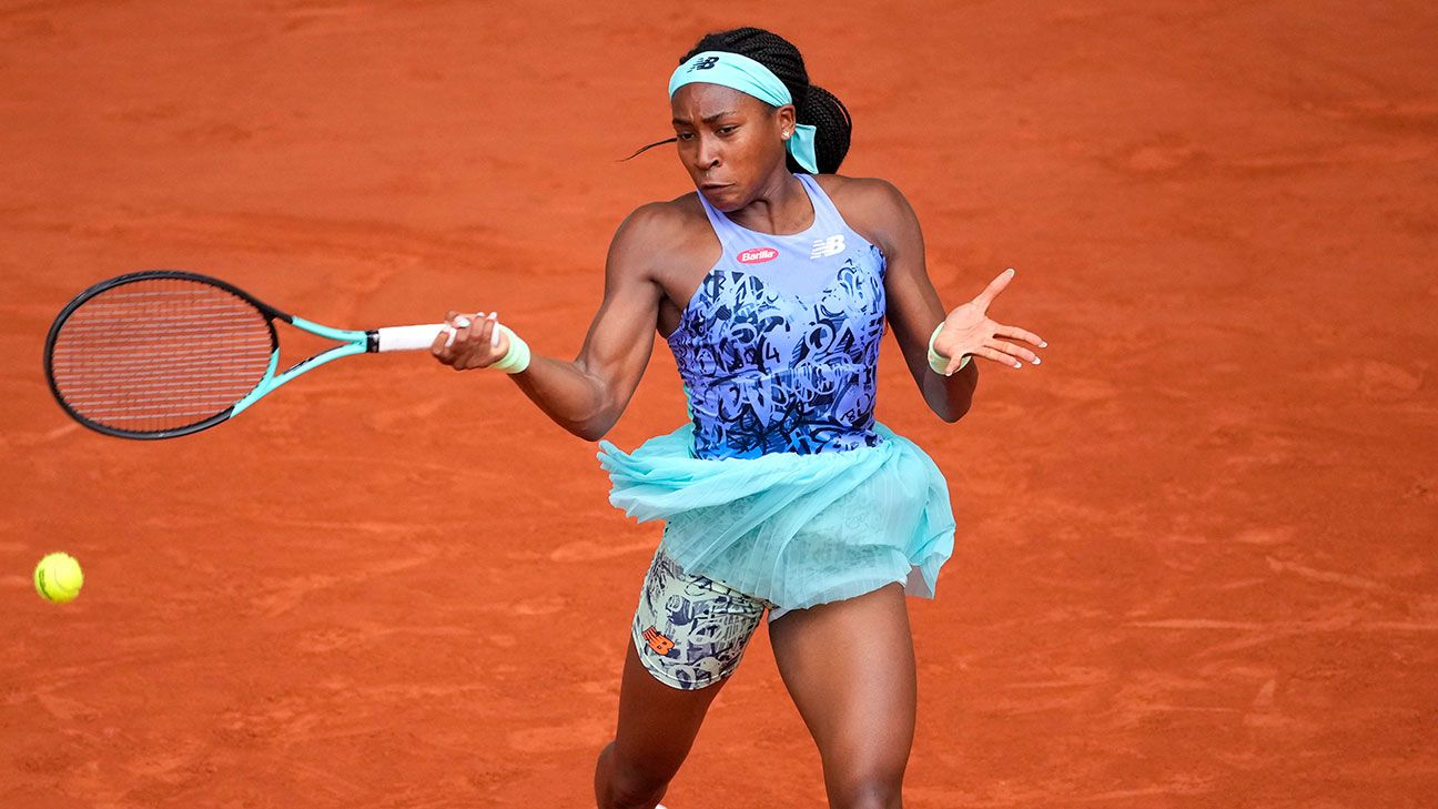 French Open finalist Coco Gauff's ranking rises to careerhigh 13th