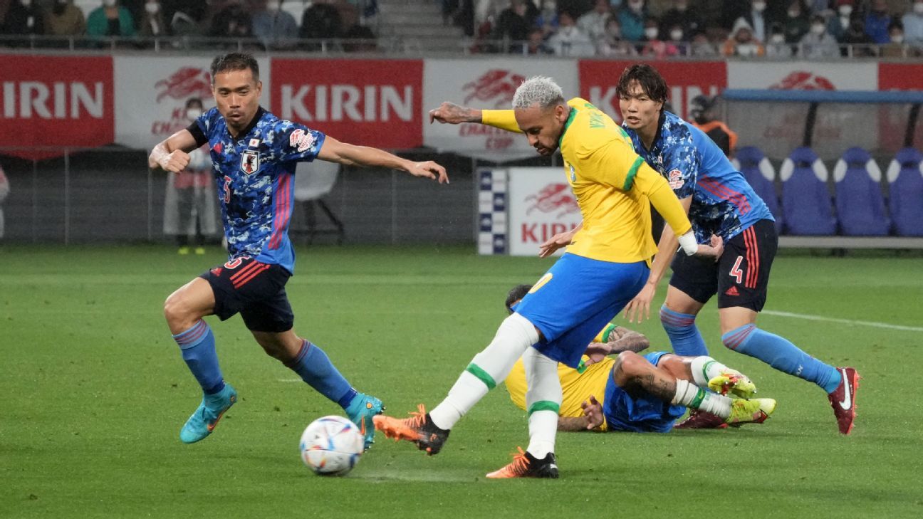 Japan vs. Brazil Football Match Report June 6, 2022 ESPN