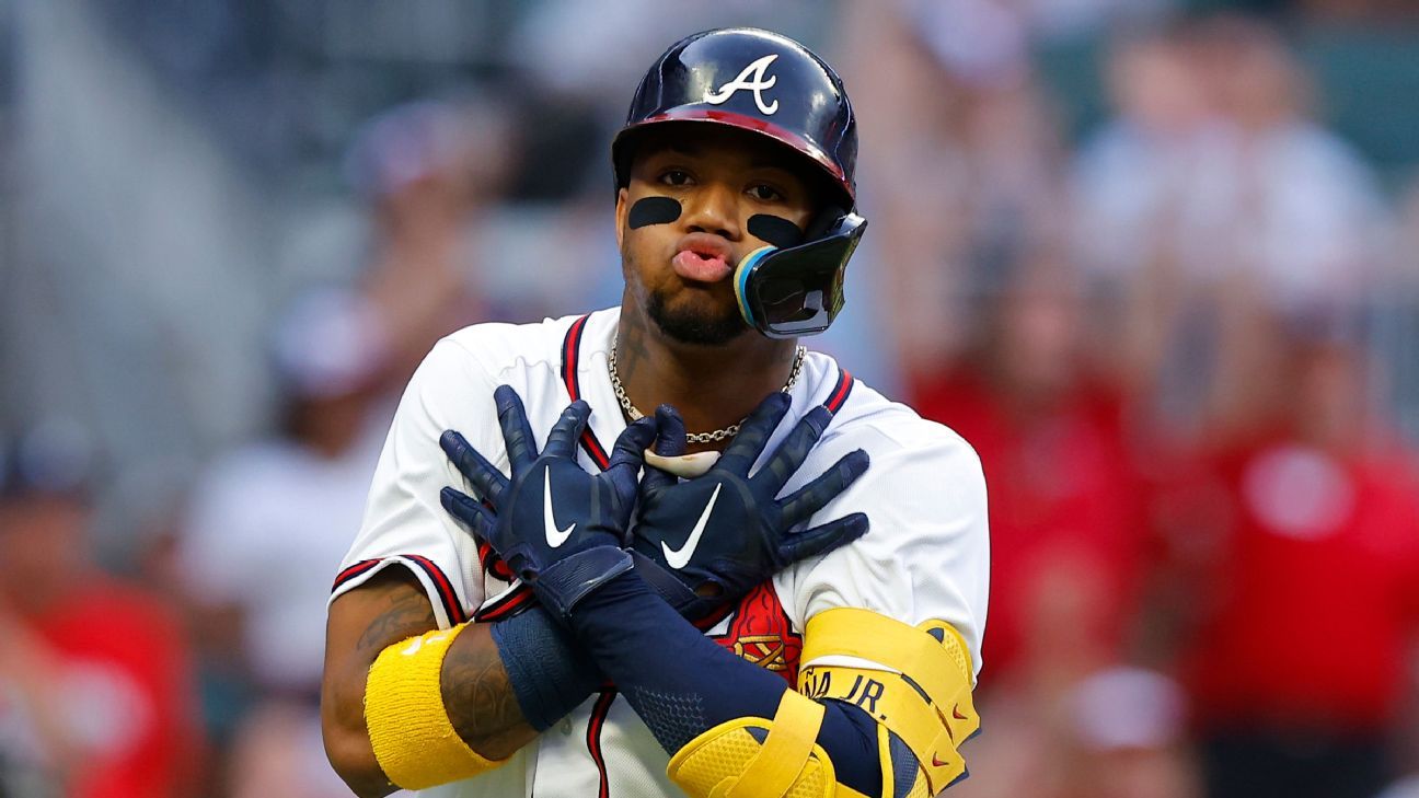 VIDEO: Braves star Ronald Acuna Jr. channels inner LeBron James during  massive home run