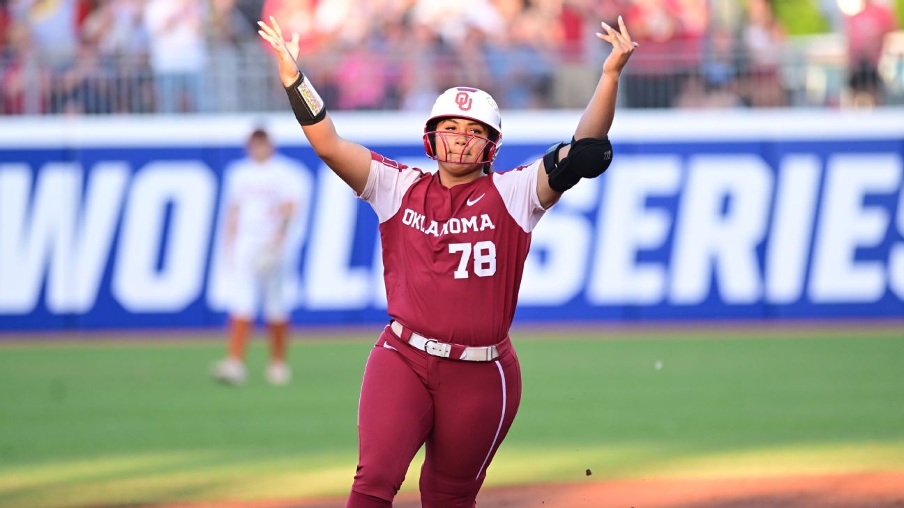 WCWS 2022 Oklahoma softball's 'avalanche' of a lineup puts Sooners