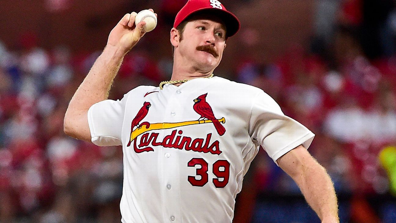 St. Louis Cardinals pitcher Miles Mikolas falls strike shy of no