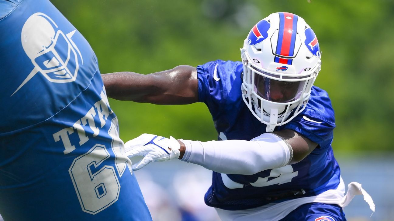 Buffalo Bills 53man roster projection includes rookie Kaiir Elam in a