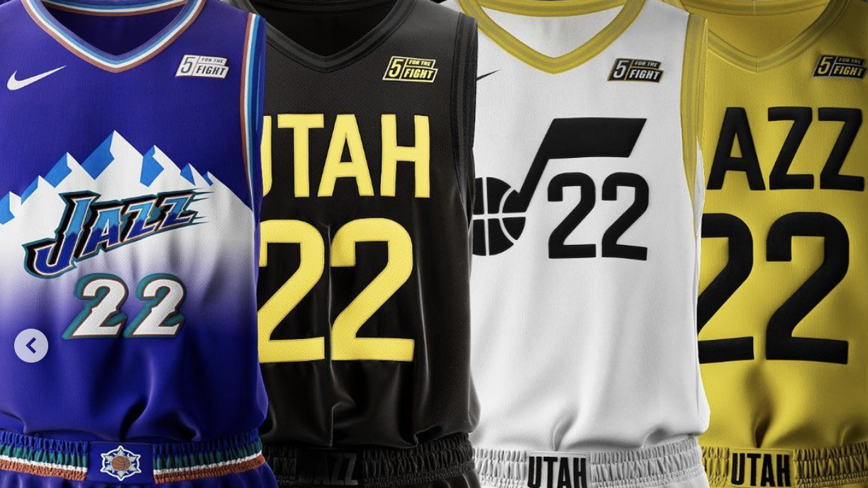 'Purple is back': Jazz update throwback jerseys and tease future uniforms