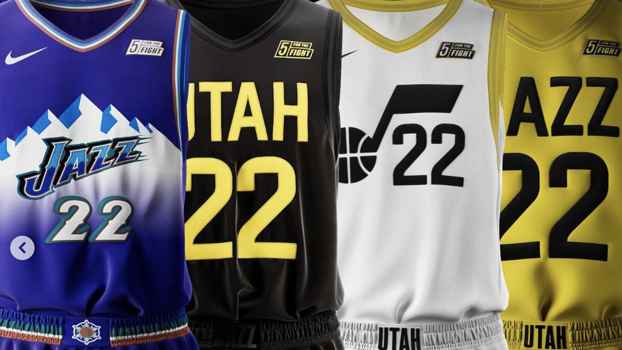 Utah Jazz unveil purple '90s throwback jerseys, tease more uniform combinations