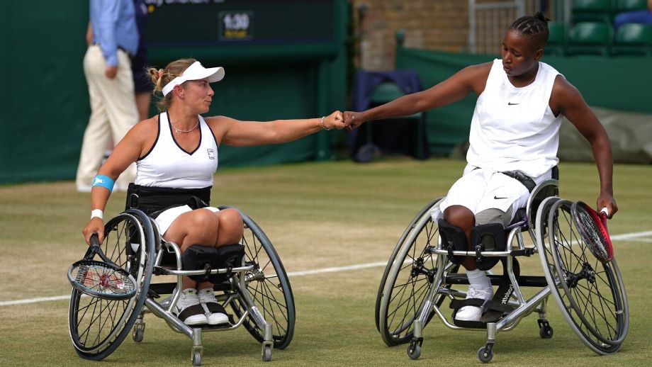 残疾人网球明星Kgothatso Montjane将与Brit Lucy Shuker一起玩温布尔登网球