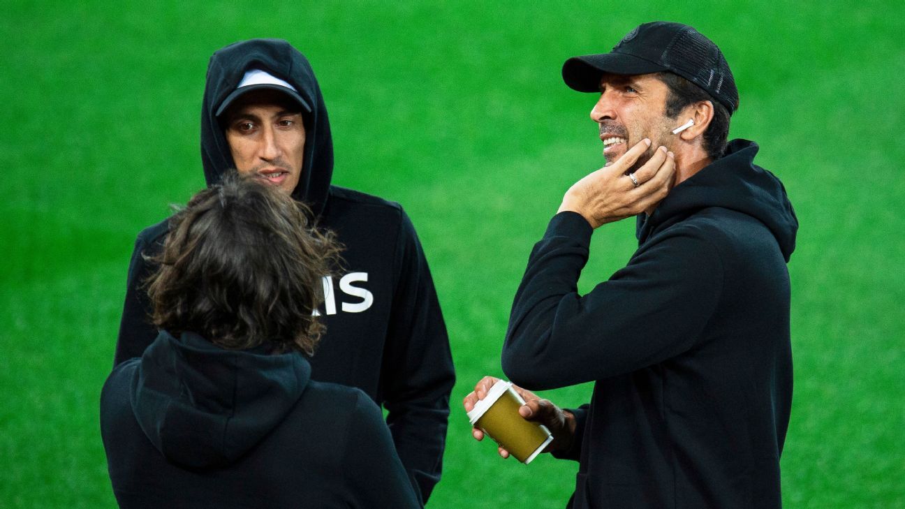 Buffon: "Di María sería Maradona en esta Serie A"