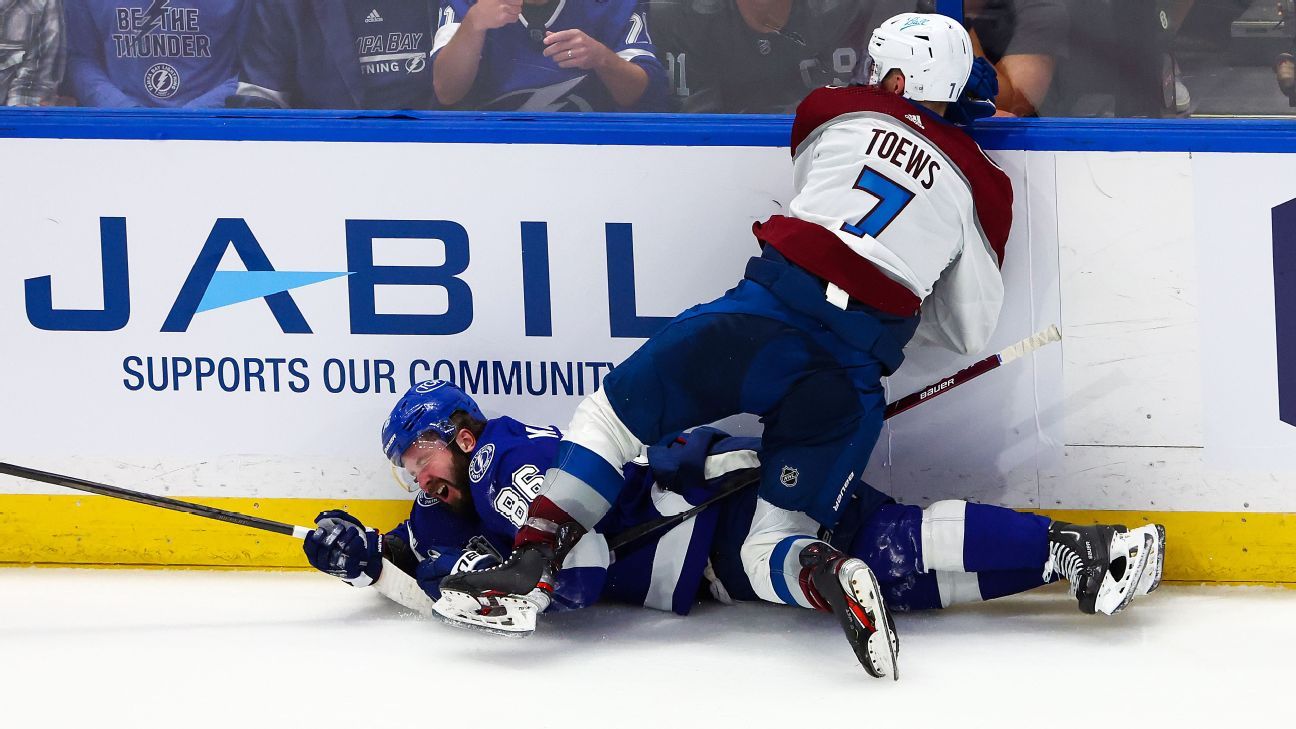 Tampa Bay Lightning's Nikita Kucherov likely to play in Game 4 of Stanley  Cup Final; Brayden Point doubtful