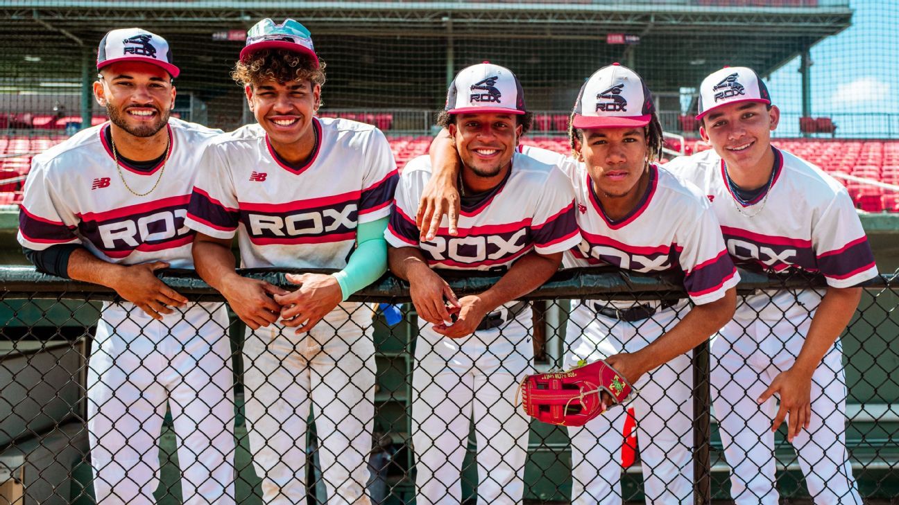 Sons of David Ortiz, Pedro Martinez, Manny Ramirez and other greats playing  on same amateur team - CBS News