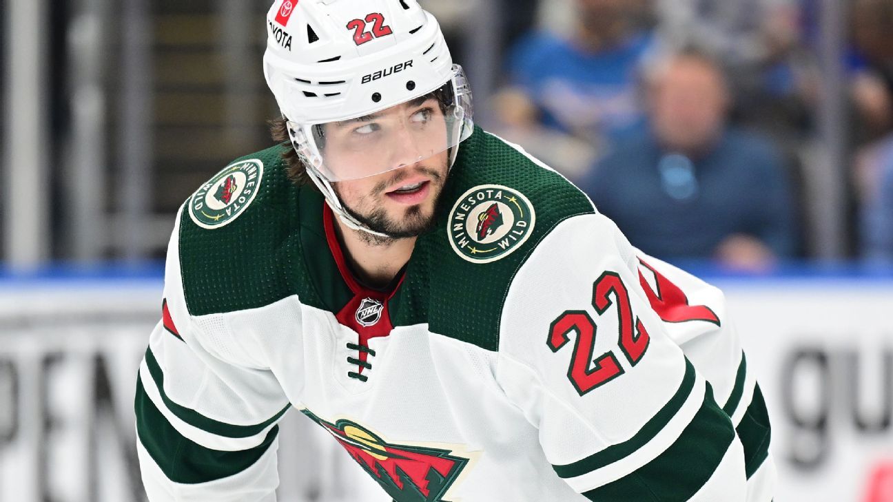 Minnesota Wild menciptakan ruang batas gaji, mengirim penyerang RFA Kevin Viala, 25, ke Los Angeles Kings