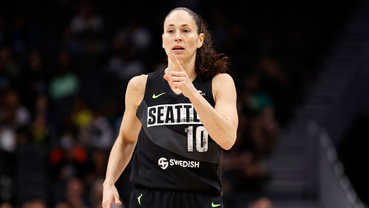 Seattle Storm's Sue Bird becomes winningest player in WNBA history with 324th ca..