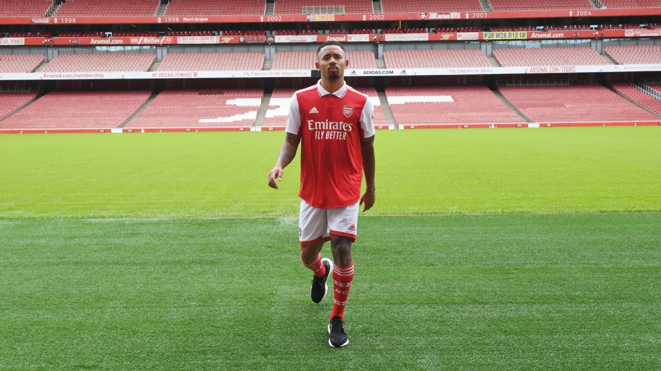 Arsenal announce the signing of Gabriel Jesus