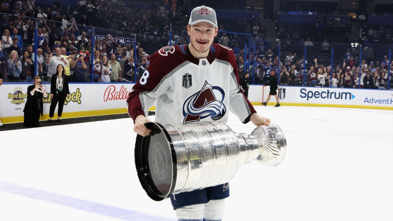 Photo: Baby is not impressed at all with the Stanley Cup 