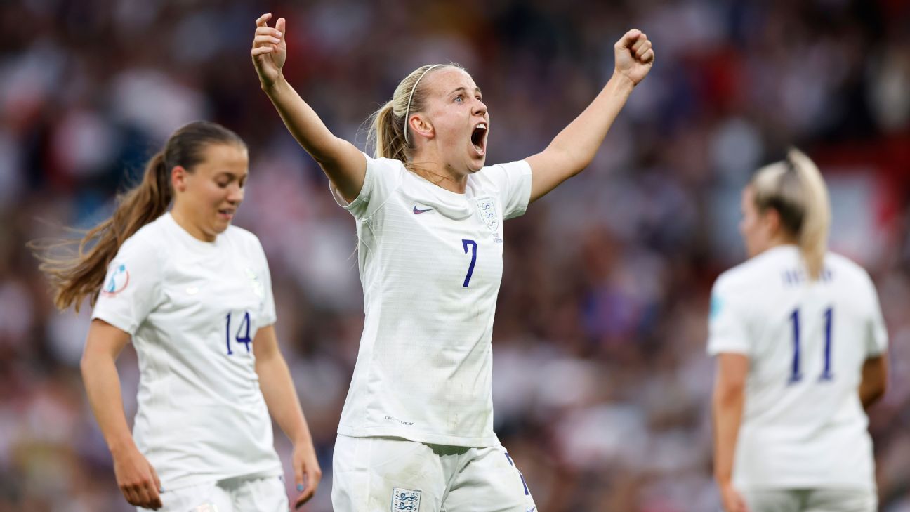 Inglaterra vence Áustria por 1x0 na abertura da Eurocopa feminina