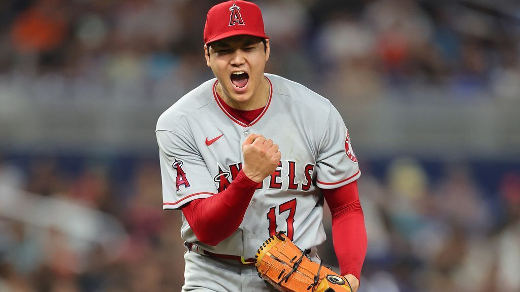 Shohei Ohtani pitching and hitting in All-Star Game
