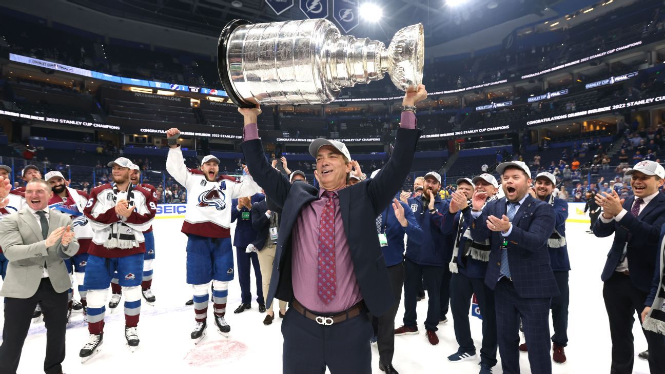 Cup-Winning Colorado Avalanche Promote Joe Sakic To President, Chris  McFarland To GM