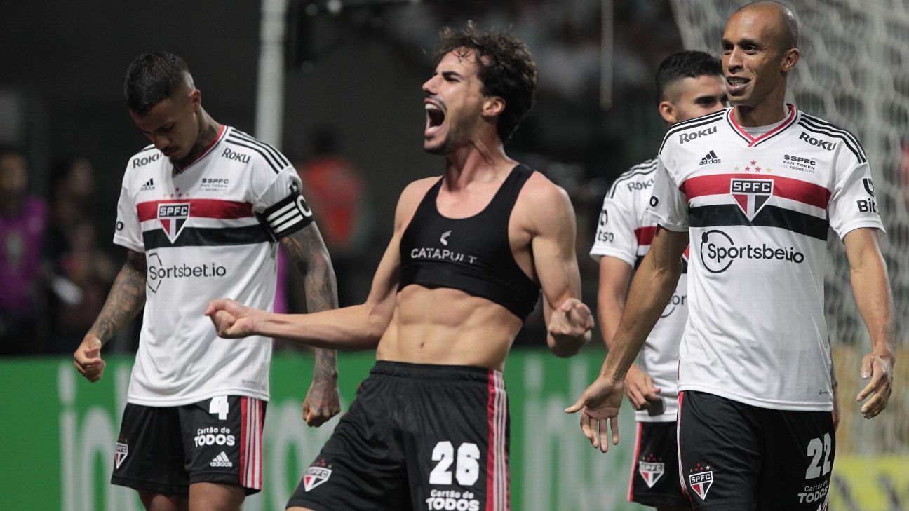 Tricolor vence o Palmeiras e sai na frente pela Copa do Brasil - SPFC
