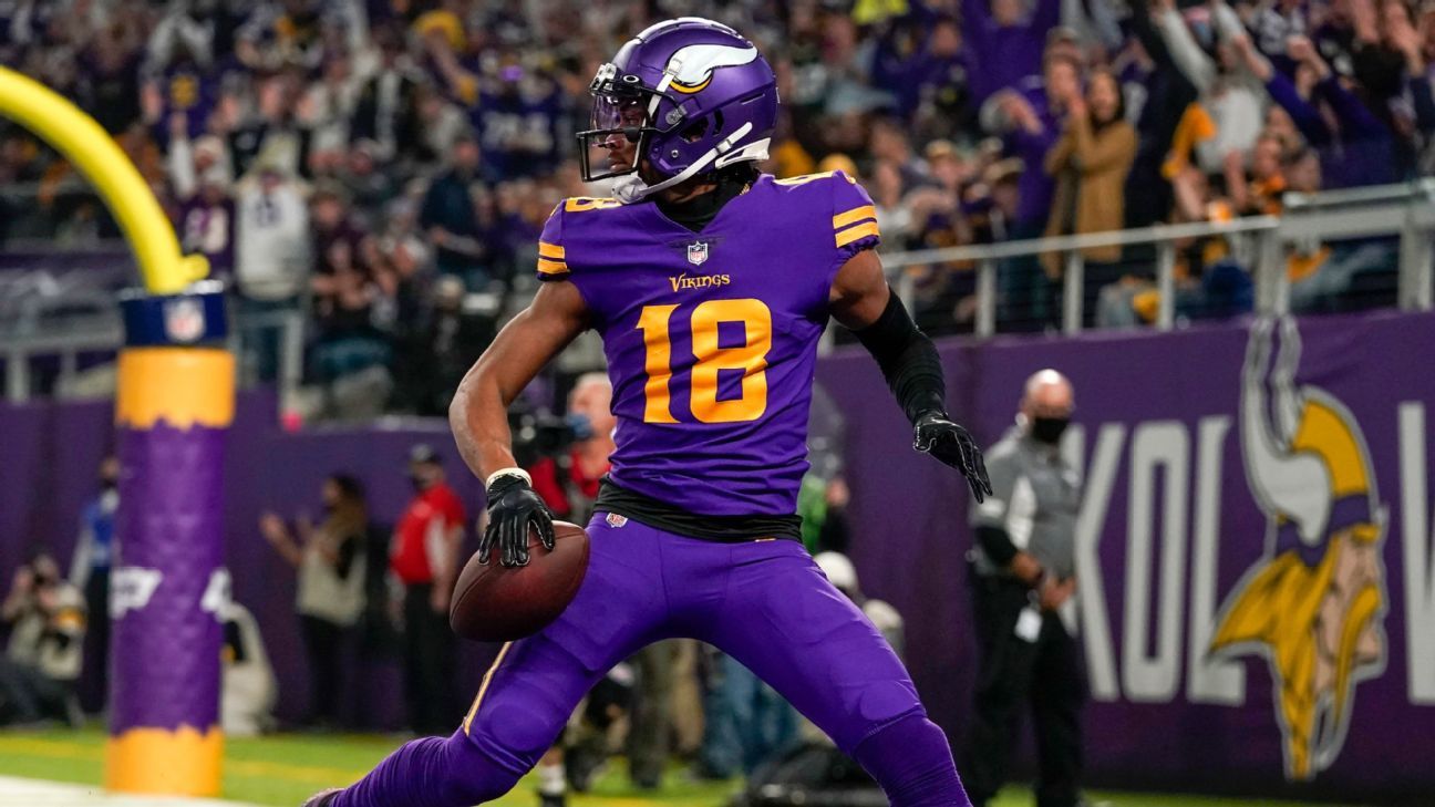 Vikings in ESPN's top 10 positional rankings: Justin Jefferson