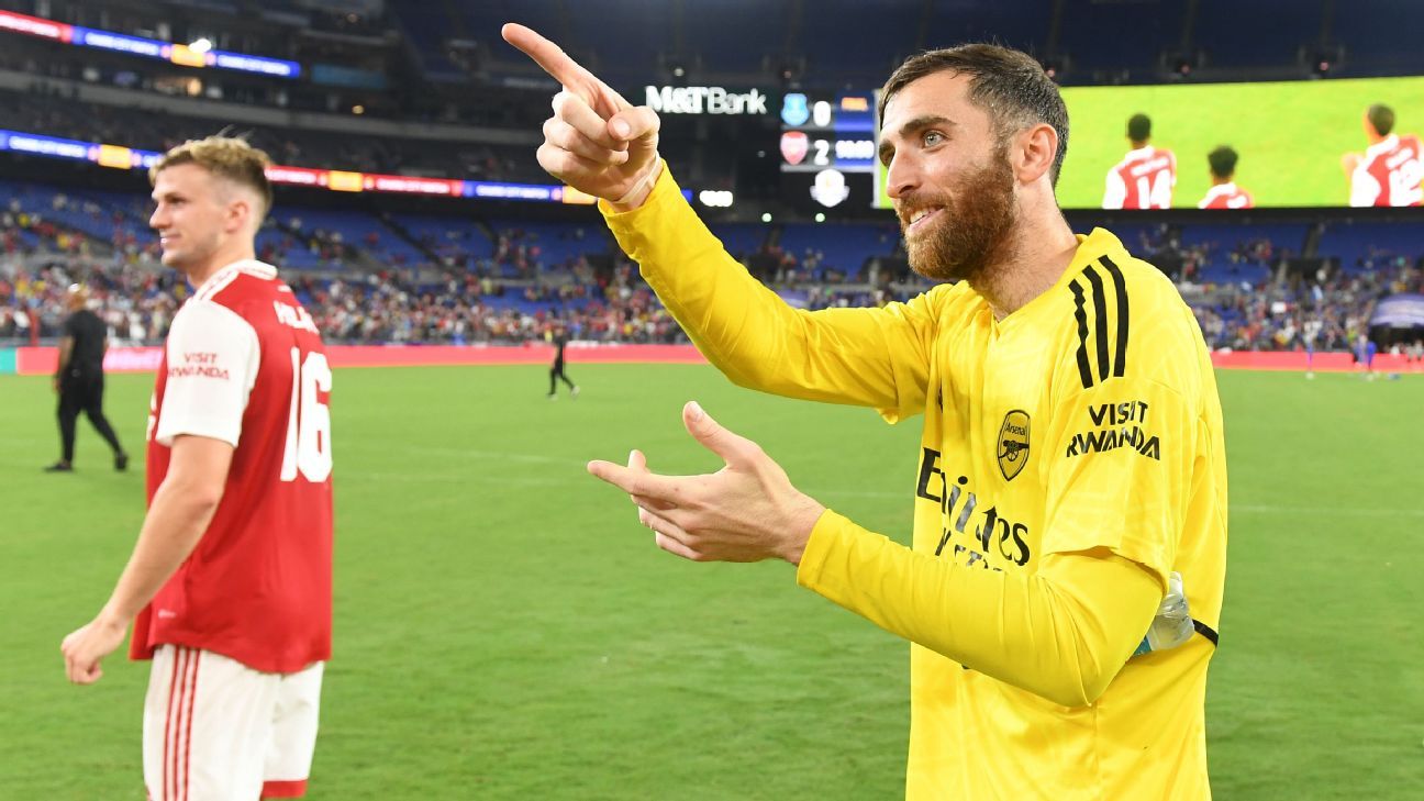 Takes 🇺🇸 on X: 🚨 USMNT international Matt Turner today for Arsenal. 🧤1  save 🎯 11/19 accurate long balls 🔀 22/30 accurate passes 🧼 Clean sheet  🧹 5 times acted as sw